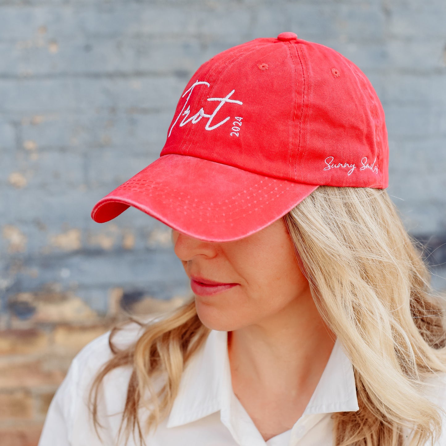 TROT Like a Girl Baseball Cap